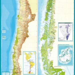 MAPA DE CHILE FISICO - POLITICO